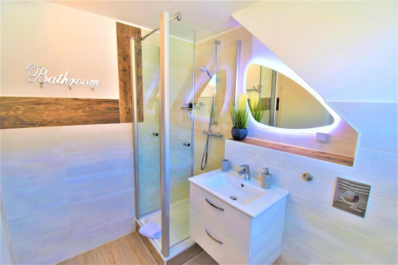 Haus Schatz Am Meer Appartement 12 Fuer 1 Person Schatzkammer 比苏姆 外观 照片
