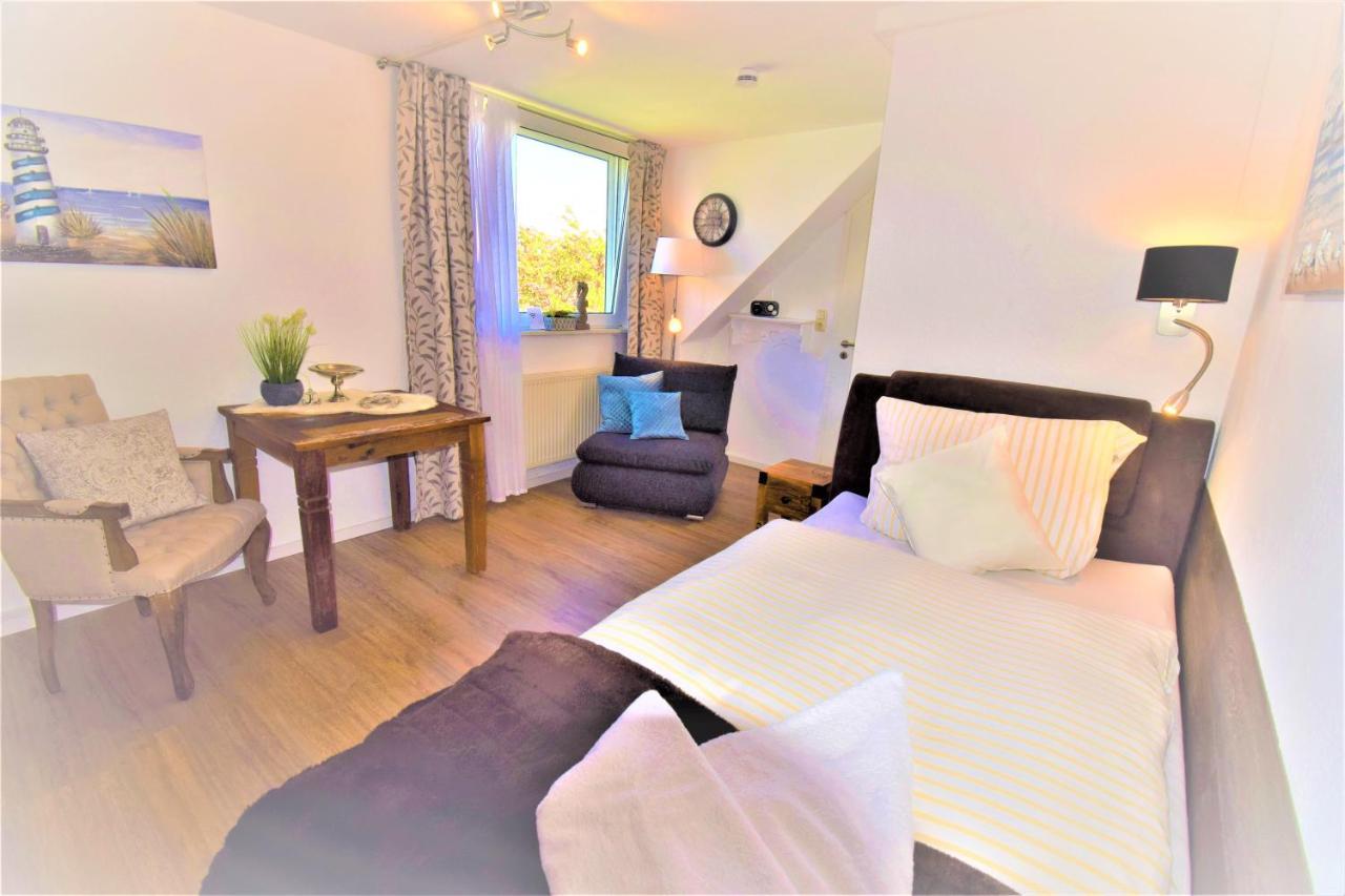 Haus Schatz Am Meer Appartement 12 Fuer 1 Person Schatzkammer 比苏姆 外观 照片